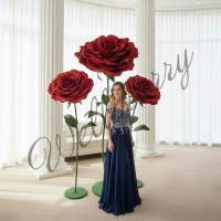 Ростовой цветок из бумаги "Роза" (цвет любой по договоренности)